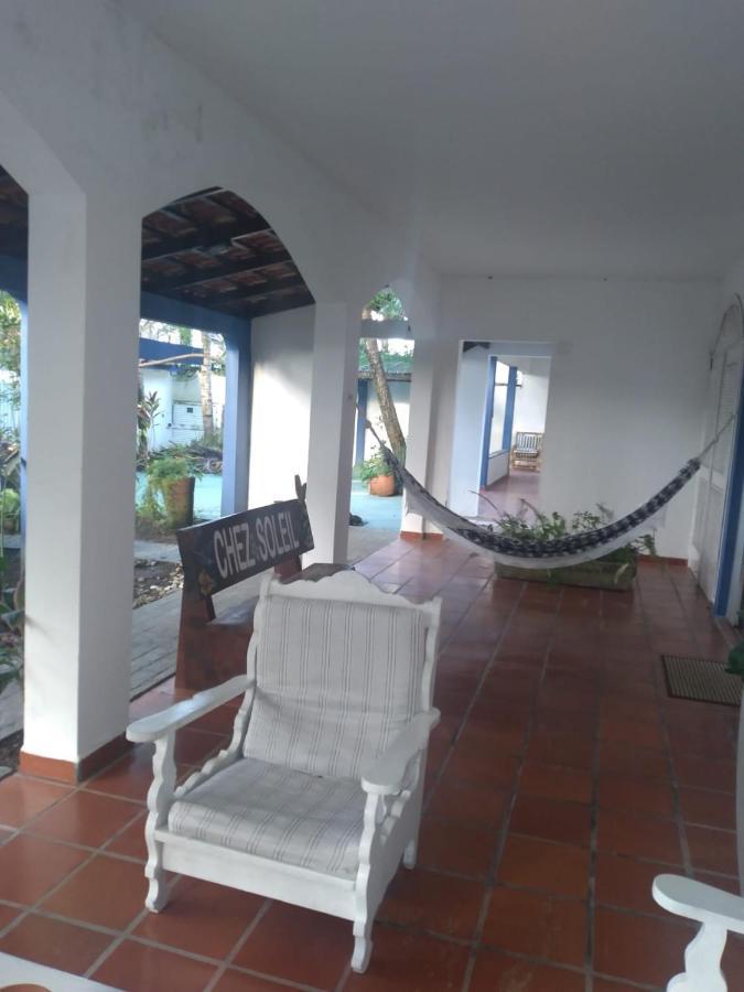 Pousada Chez Soleil Cibratei Itanhaém Exterior foto